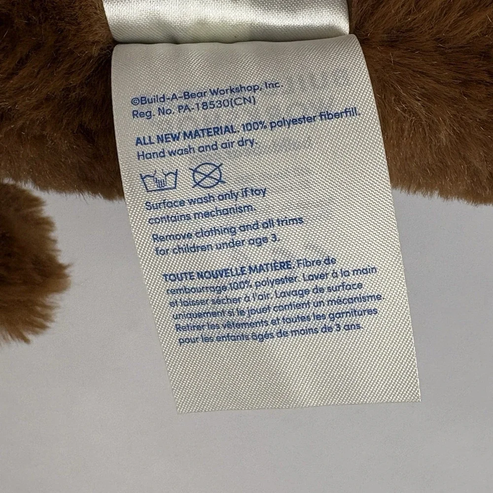 Build a Bear Teddy Brown I Am Loved Plush Make Wish Foundation Helzberg Diamonds